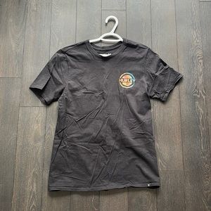 Black & tie-dye Hurley skater tee